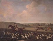 James Seymour A Huntsman and Hounds Near a Country House oil painting picture wholesale